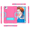 Case for iPad Air 4-2020/21/22 10.9 inch iPad Pro 2018/20/21/22 11 inch Hard Case Survivor shockproof anti drop armor anti-shock with stand Pink