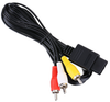 Composite RCA AV Nintendo SNES N64 GameCube compatible TV display cable lead.