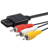 Composite RCA AV Nintendo SNES N64 GameCube compatible TV display cable lead.
