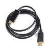 4K DisplayPort DP male to HDMI male cable 1.8m black
