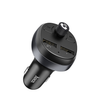 Hoco E41 bluetooth FM transmitter handsfree calling with dual car charger TF card flash drive support MP3 / WMA / WAV / FLAC in-car dual USB charging