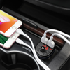Hoco E41 bluetooth FM transmitter handsfree calling with dual car charger TF card flash drive support MP3 / WMA / WAV / FLAC in-car dual USB charging