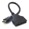 HDMI Y splitter HDTV bidirectional one device to two screens or connect two devices to one screen