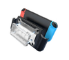 Nintendo Switch OLED Protective Shockproof Case Cover Black with kick stand 5 game cartridge magnetic holder