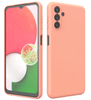Samsung A04s phone case Soft Flexible Rubber Protective Cover pink liquid silicone