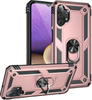 Samsung A04s phone case rose gold ring armor anti drop shockproof rugged protective