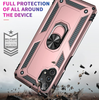 Samsung A13 4G 5G / A04s 5G phone case rose gold ring armor anti drop shockproof rugged protective