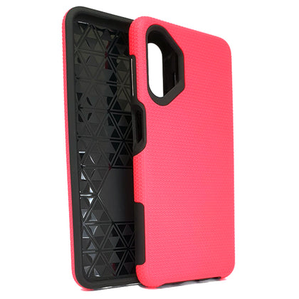 Samsung A13 4G 5G / A04s 5G phone case anti drop anti slip shockproof rugged dotted pink.
