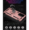 Samsung A23 4G 5G phone case rose gold ring armor anti drop shockproof rugged protective