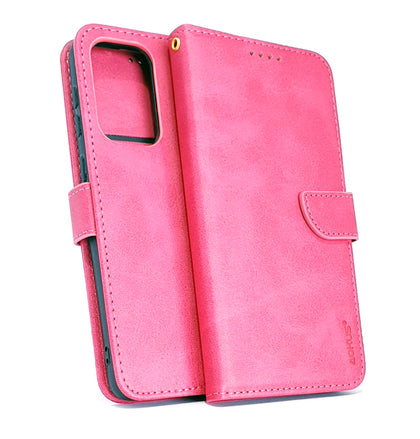 Samsung A33 5G phone case wallet cover flip anti drop anti slip shockproof pink.