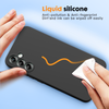 Samsung A34 5G phone case Soft Flexible Rubber Protective Cover black liquid silicone