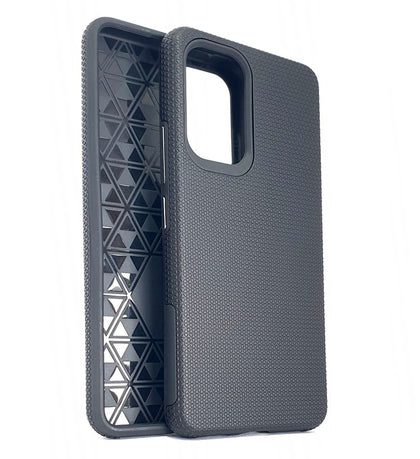 Samsung A53 5G phone case anti drop anti slip shockproof rugged dotted black.