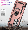 Samsung A53 5G phone case rose gold ring armor anti drop shockproof rugged protective