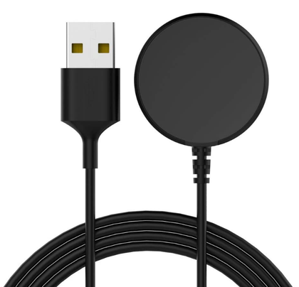 Magnetic USB Wireless Charger Black for Samsung Watch.
