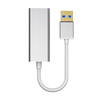 USB 3 to Rj45 Lan Ethernet adapter 1000 Mbps Aluminium compatibility laptop PC  Windows Macbook Android.