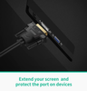 Ugreen DVI male to HDMI female Bi-Directional Data Transfer DVI-I DVI-D.