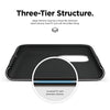 iPhone 11 Phone case. Soft, flexible liquid silicone protective cover. Black