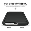 iPhone 11 Phone case. Soft, flexible liquid silicone protective cover. Black