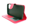 iPhone 13 & iPhone 14 Case. wallet cover flip anti drop anti slip shockproof pink