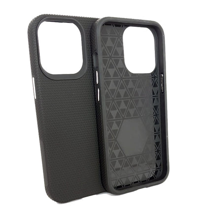 iPhone 13 pro phone case anti drop anti slip shockproof dotted black.
