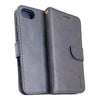 iPhone SE 2022 3rd gen /7/8/SE 2020 phone case wallet cover flip anti drop anti slip shockproof black